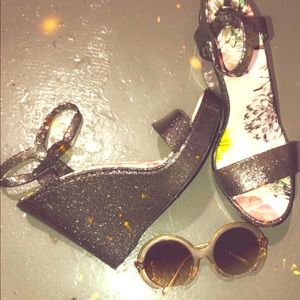 Sandals/ glasses with purchase BRAND NEW